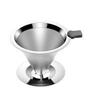 Algopix Similar Product 5 - Pour Over Coffee Dripper Stainless