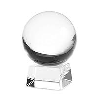 Algopix Similar Product 4 - Amlong Crystal Black Crystal Ball 50mm