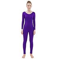 Algopix Similar Product 17 - Ensnovo Womens Spandex Bodysuit Long