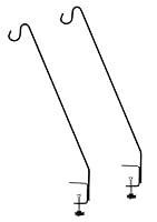 Algopix Similar Product 9 - Heavy Duty Deck Hook Black 3 Inch