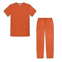 Algopix Similar Product 12 - Sivvan Unisex Classic Scrub Set VNeck