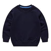 Algopix Similar Product 9 - RNTOP Kids Sweatshirts Boys Girls Solid