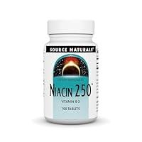 Algopix Similar Product 2 - SOURCE NATURALS Niacin 250 Tablet 100