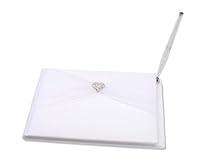 Algopix Similar Product 12 - Darice VL414GB Guest Book with Pen