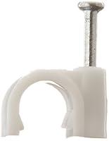 Algopix Similar Product 1 - QualGear 7mm Cable Clips White 100