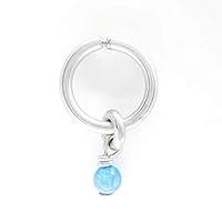Algopix Similar Product 16 - Tiny Belly Button Ring Silver Simple