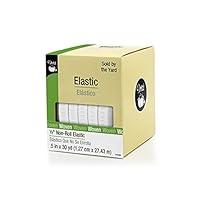 Algopix Similar Product 10 - Dritz 9405W NonRoll Woven Elastic