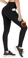 Algopix Similar Product 15 - Heathyoga Fleece Lined Leggings with