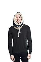 Algopix Similar Product 17 - Yogibo Hoodibo  Warm Thermal Fleece