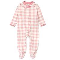 Algopix Similar Product 7 - HonestBaby Footed Sleep  Play Pajamas