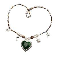 Algopix Similar Product 6 - Popeoiuh Beaded Necklace for Women Teen