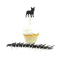 Algopix Similar Product 15 - Custom Pet Cupcake Toppers Set of 12 