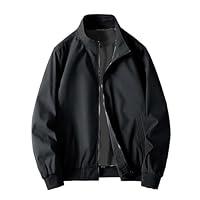 Algopix Similar Product 20 - mens fleece zip up jacket black zip up