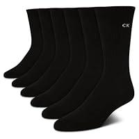 Algopix Similar Product 7 - Calvin Klein Mens 6 Pair Athletic Crew