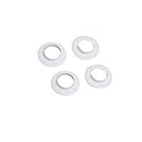 Algopix Similar Product 8 - Knape  Vogt White 1 38 Inch Diameter