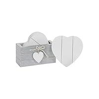 Algopix Similar Product 1 - Joe Davies Set of 6 Wooden Heart Drink
