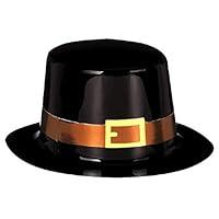 Algopix Similar Product 3 - Mini Pilgrim Black Top Hat For