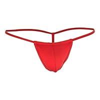Algopix Similar Product 13 - CandyMan 9586 GString Thong Color Red
