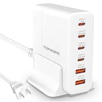 Algopix Similar Product 17 - TOPADRE USB C Charger Block 80W 6 Port