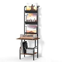 Algopix Similar Product 2 - LELELINKY Tall Record Player Stand with