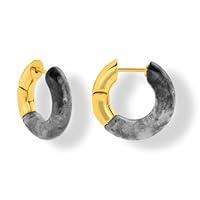 Algopix Similar Product 12 - Small Resin Hoops Earrings for Women 