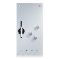 Algopix Similar Product 2 - Zeller Memobord with Hooks Glass 20 x 4