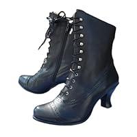 Algopix Similar Product 3 - Zrayuler Victorian BootsWitch Costume