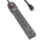 Algopix Similar Product 17 - Amazon Basics Surge Protector Power