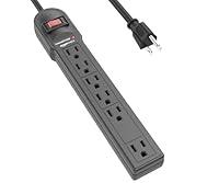 Algopix Similar Product 6 - Amazon Basics Rectangular 6Outlet