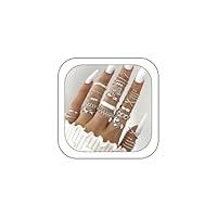 Algopix Similar Product 15 - Hanfluenve 22Psc Gold Knuckle Rings Set