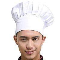 Algopix Similar Product 20 - Hyzrz Chef Hat Adult Adjustable Elastic