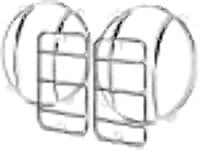 Algopix Similar Product 8 - Kentrol Euro Light Guard Set 4 pieces