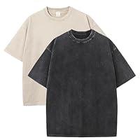 Algopix Similar Product 4 - Botong Vintage Mens Oversized T Shirts