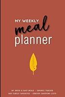 Algopix Similar Product 8 - My Weekly Meal Planner 52 Weeks