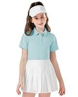 Algopix Similar Product 16 - Soneven Girls Short Sleeve Golf Polo