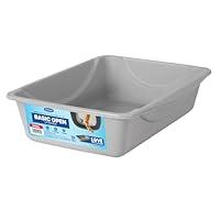 Algopix Similar Product 3 - Petmate Litter Pan BlueGray Small
