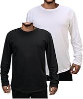 Algopix Similar Product 18 - 2 Pack Men Long Sleeve T Shirts Quick