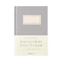 Algopix Similar Product 7 - Midori 12703006 Diary, 3 Minutes, Gray