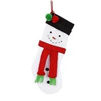 Algopix Similar Product 10 - DEI Snowman Stocking 19 h