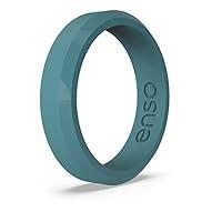 Algopix Similar Product 20 - Enso Rings Bevel Thin Silicone Wedding