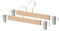 Algopix Similar Product 15 - Whitmor 6026311 Skirt Hanger Set of