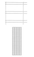 Algopix Similar Product 7 - 2 x 6 Foot White Slat Grid Panel  3