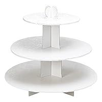 Algopix Similar Product 7 - Enjay 3Tier Cake Cupcake Stand Small