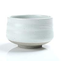 Algopix Similar Product 13 - Japanese Ivory White Matcha Bowl 18