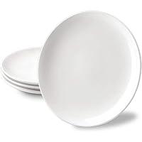 Algopix Similar Product 10 - DELLING 10 inch White Dinner Plates