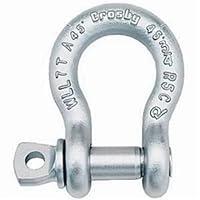 Algopix Similar Product 7 - Anchor Shackle,3/8" Body Sz,Painted