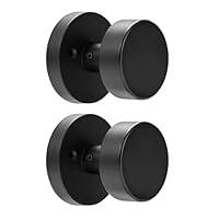 Algopix Similar Product 6 - naubea 2 Pack Matte Black Dummy Door