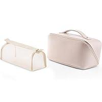 Algopix Similar Product 16 - Vlando Makeup Travel Bag PU Leather