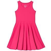 Algopix Similar Product 14 - Mightly Girls Sleeveless Skater Dress