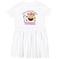 Algopix Similar Product 5 - inktastic Little Monkey Girl 3rd